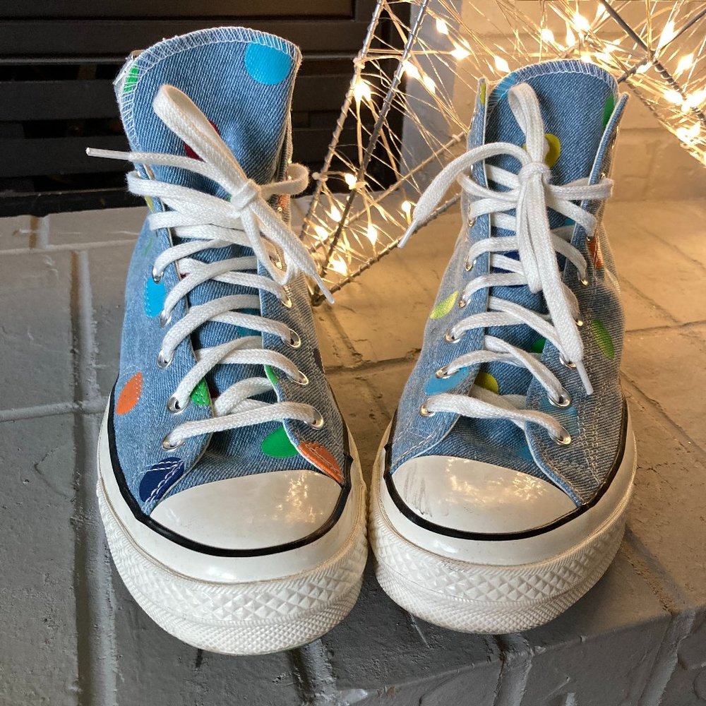 Converse 'Wolfgang' PolkaDot Canvas, Unisex Size 10